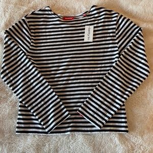 Striped Long Sleeve Top